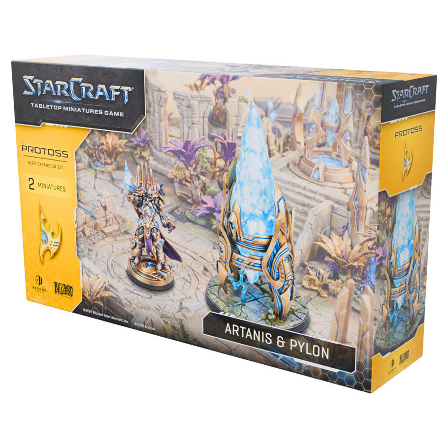 StarCraft: Tabletop Miniatures Game: Protoss: Artanis and Pylon - War Games USA