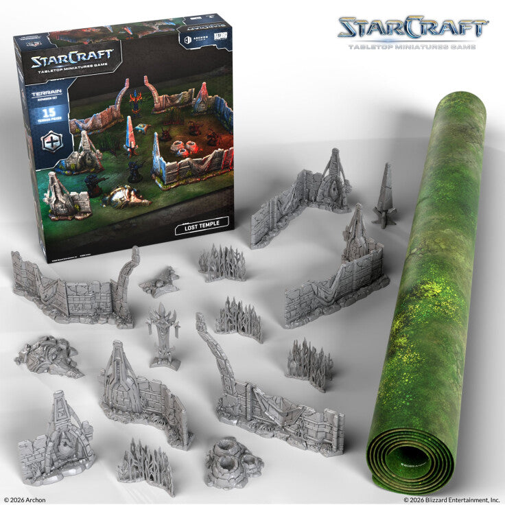 StarCraft: Tabletop Miniatures Game: Terrain: Lost Temple - War Games USA