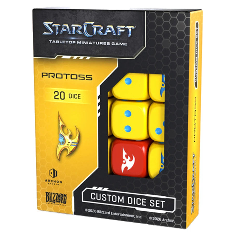 StarCraft Protoss: Custom Dice Set (20 Dice)