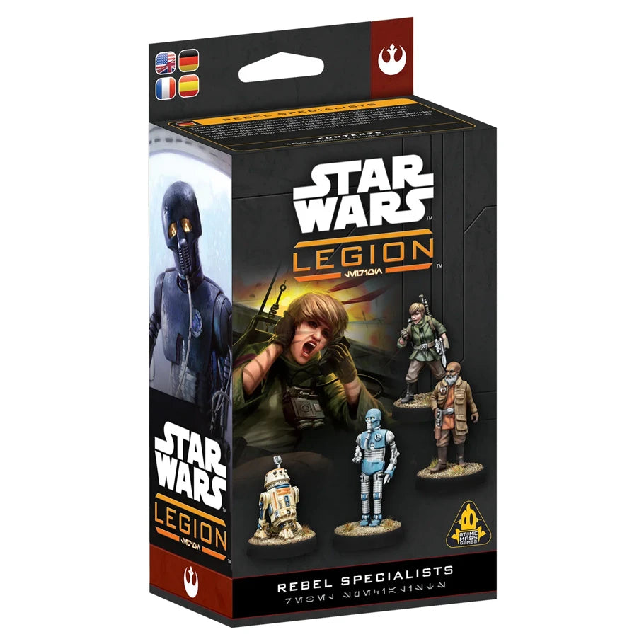 Star Wars: Legion Rebel Specialists box, Atomic Mass Games
