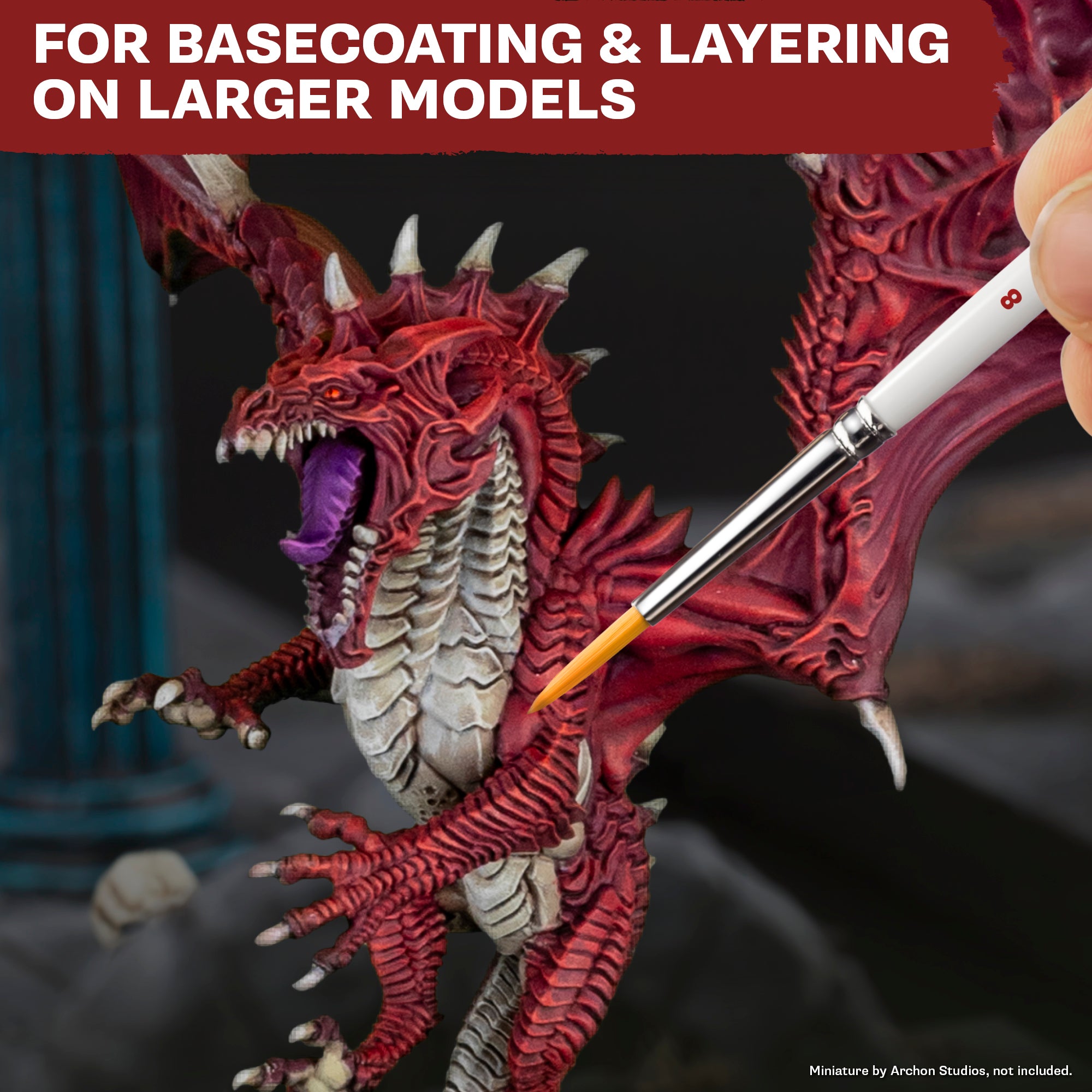 The Army Painter Wargamer Monster brush, product code BR7008