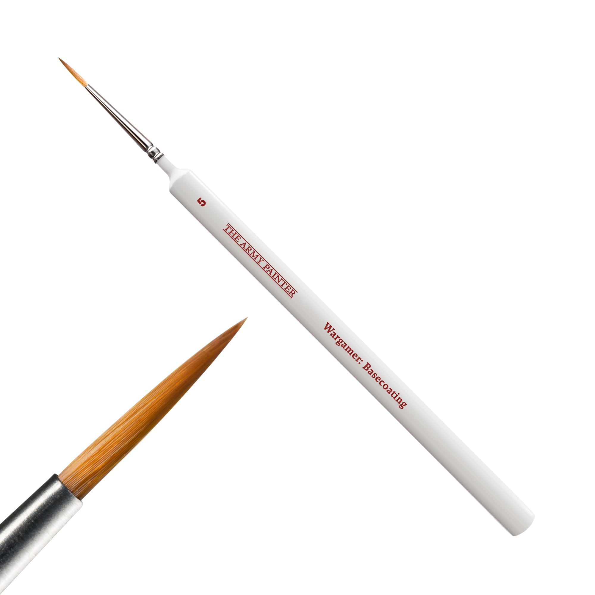 The Army Painter Wargamer Basecoating brush, size 5, product code BR7039