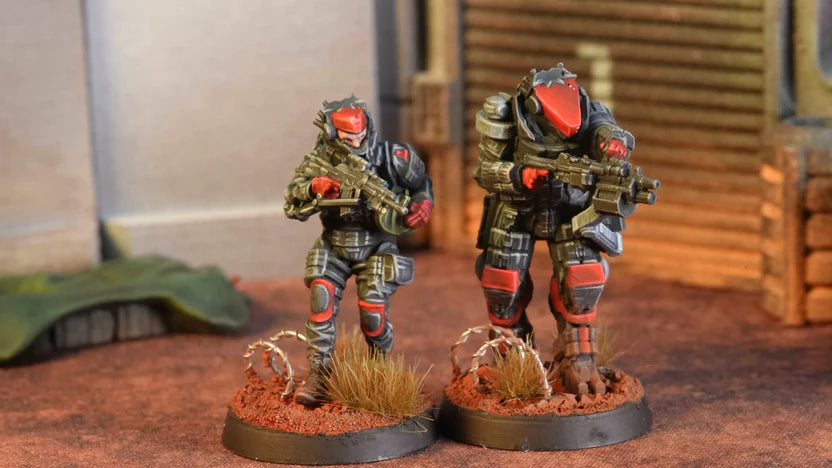 Manticor: Borz Group Force - BLKOUT Miniatures
