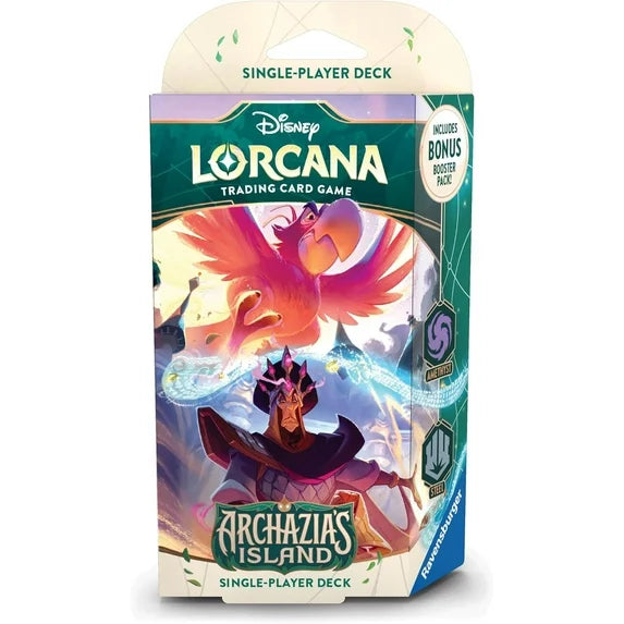Disney Lorcana: Archazia's Island Starter Deck (Amethyst & Steel) - War Games USA