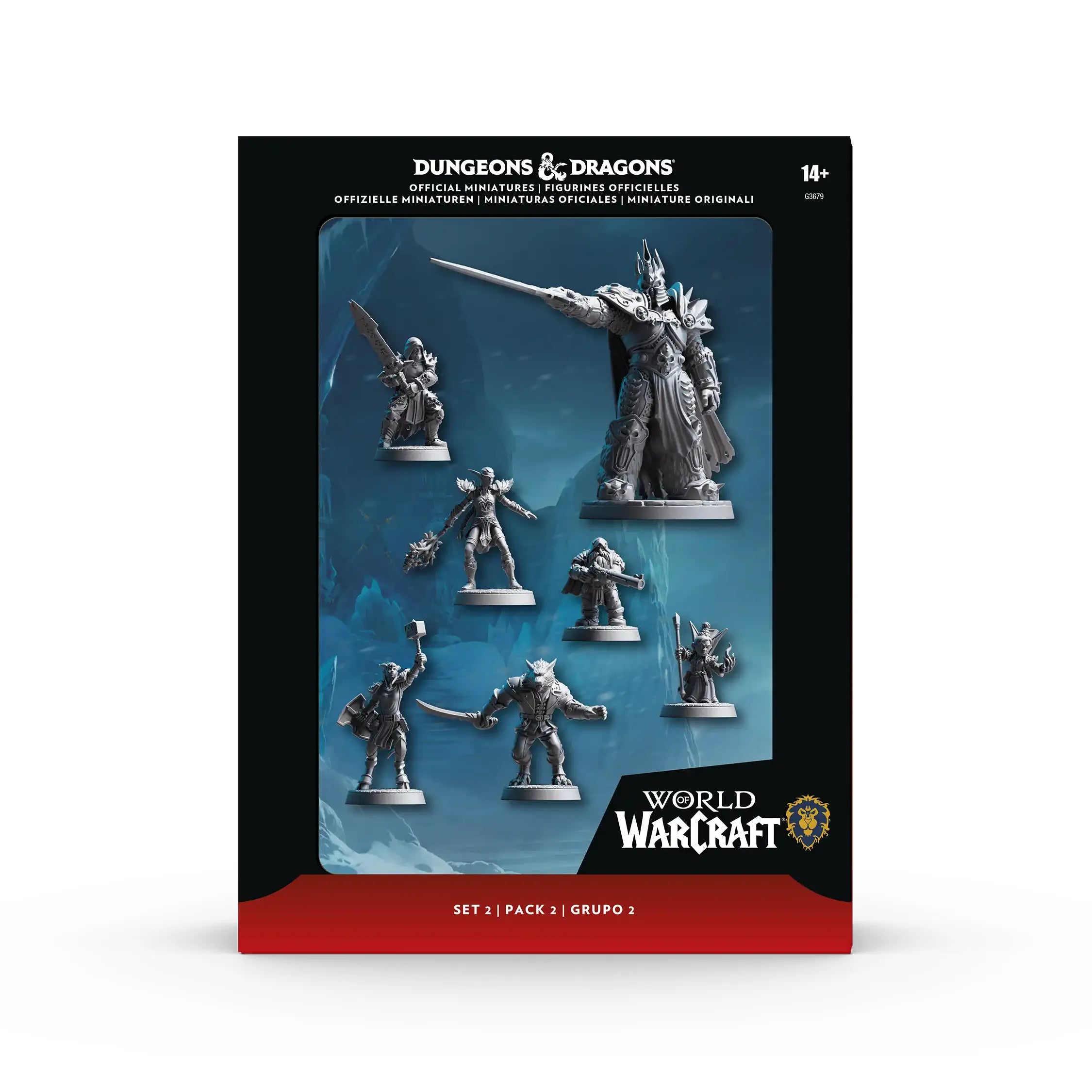 D&D Minis: World of Warcraft Alliance Pack packaging
