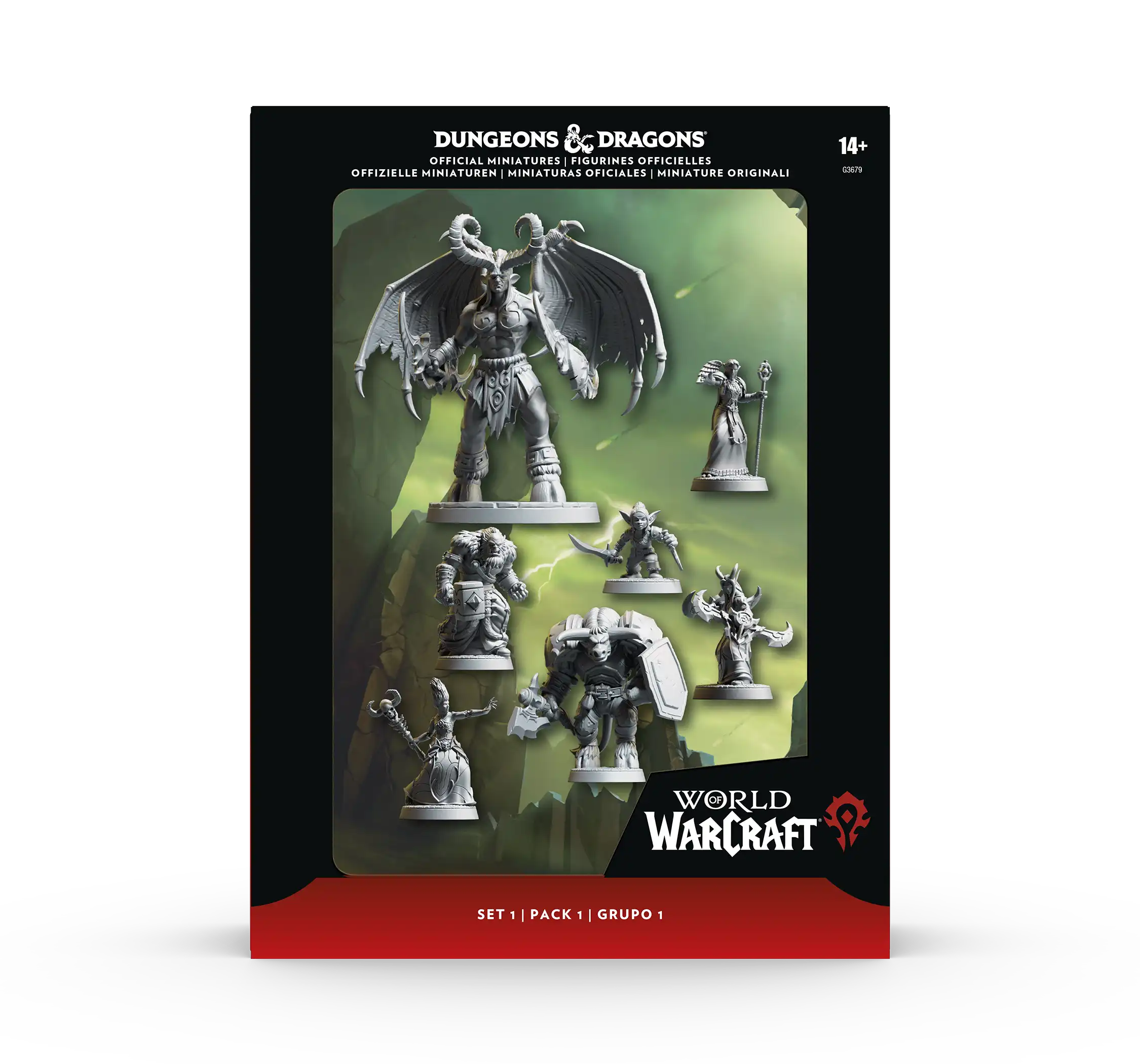 D&D Minis: World of Warcraft Horde Pack packaging