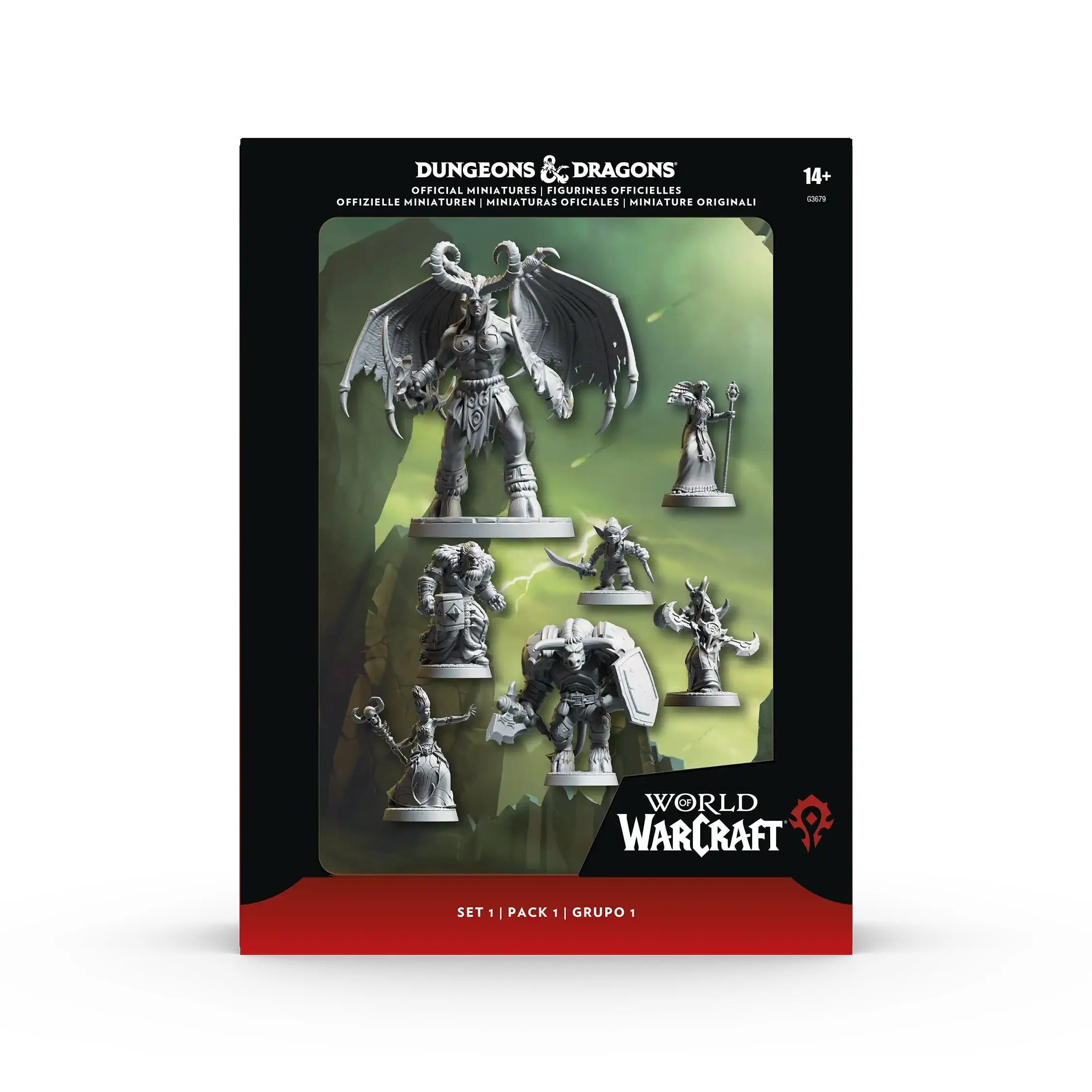 D&D Minis: World of Warcraft Horde Pack packaging
