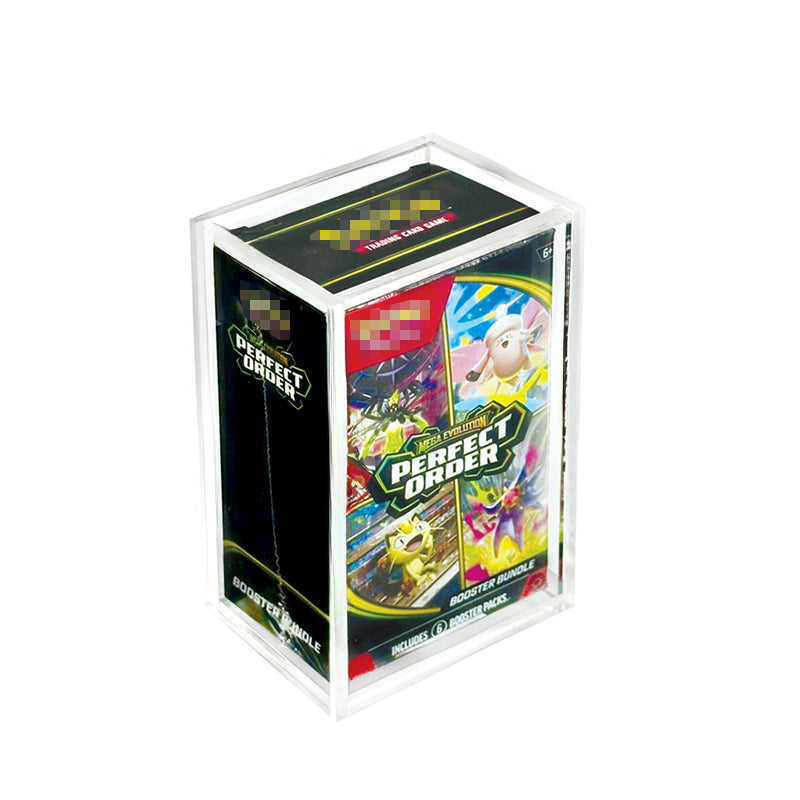 Acrylic Display Case — Fits Pokémon Booster Bundle, Magnetic Lid
