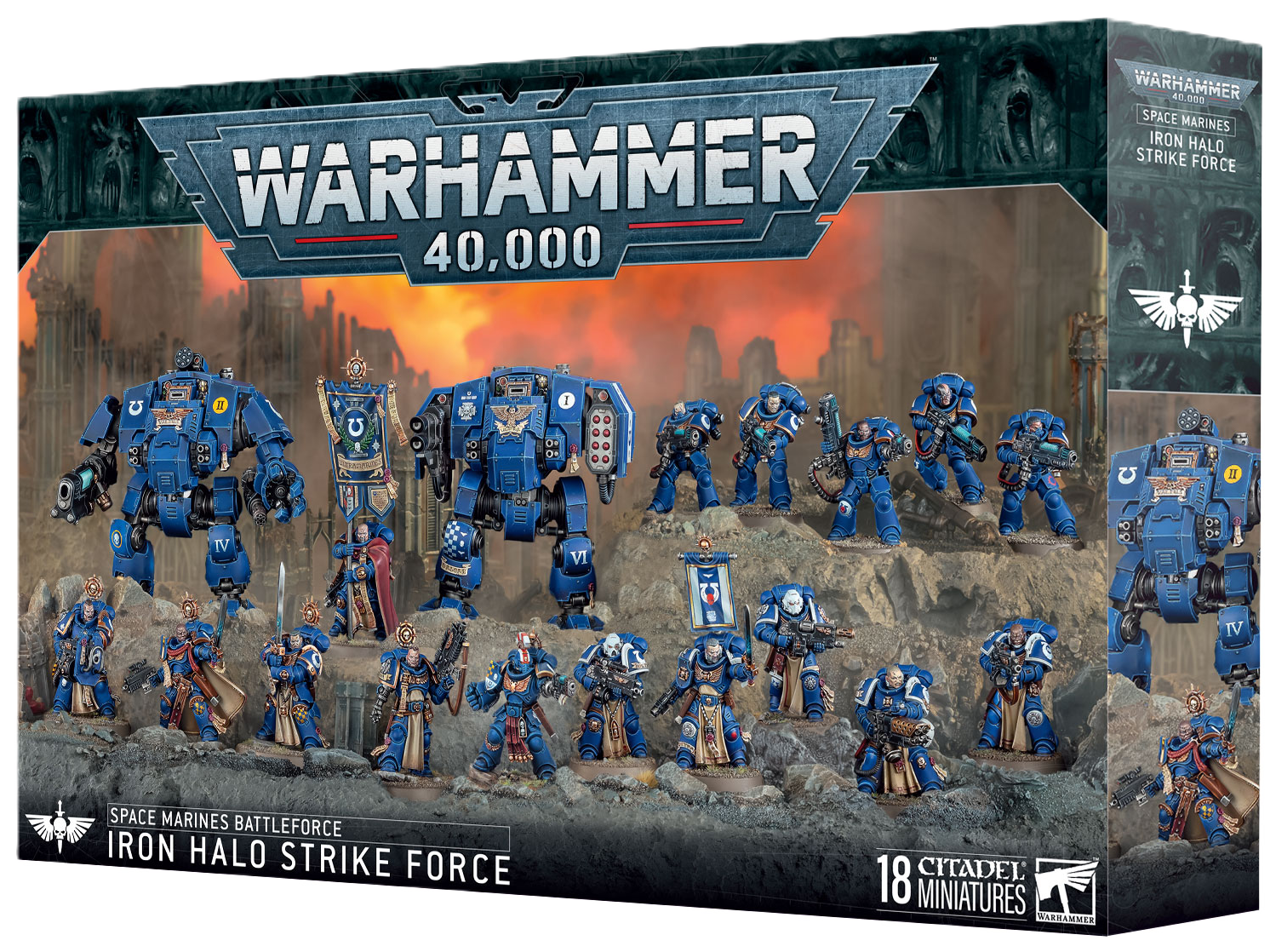 Space Marine Iron Halo Strike Force Battleforce - War Games USA