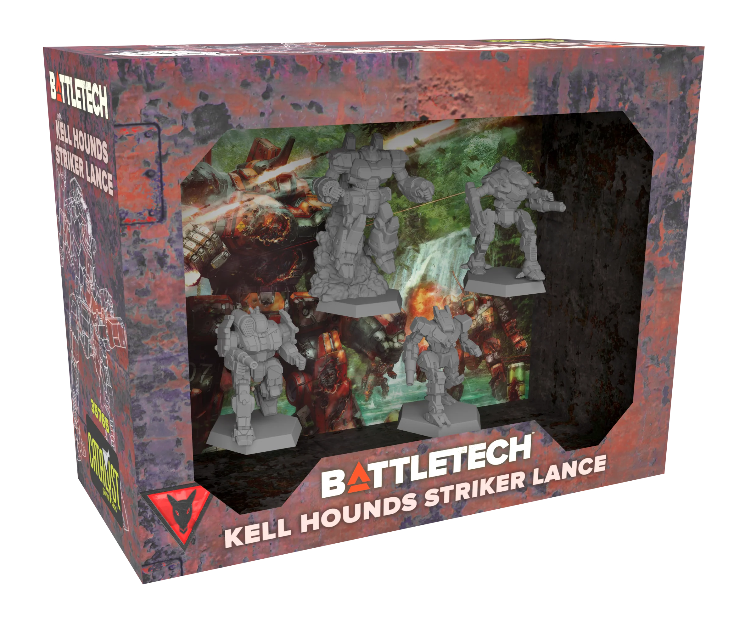 Kell Hounds Striker Lance - Battletech