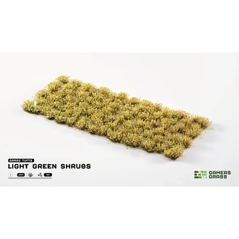 Light Green Shrubs - Gamers Grass - War Games USA
