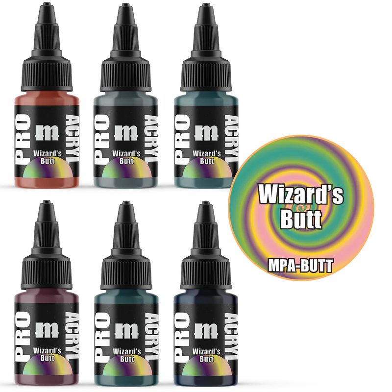 Monument Hobbies: Pro Acryl Wizard's Butt Set - War Games USA