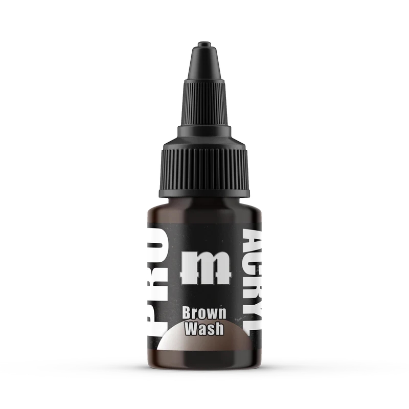 Brown Wash - Monument Hobbies Pro Acryl - War Games USA