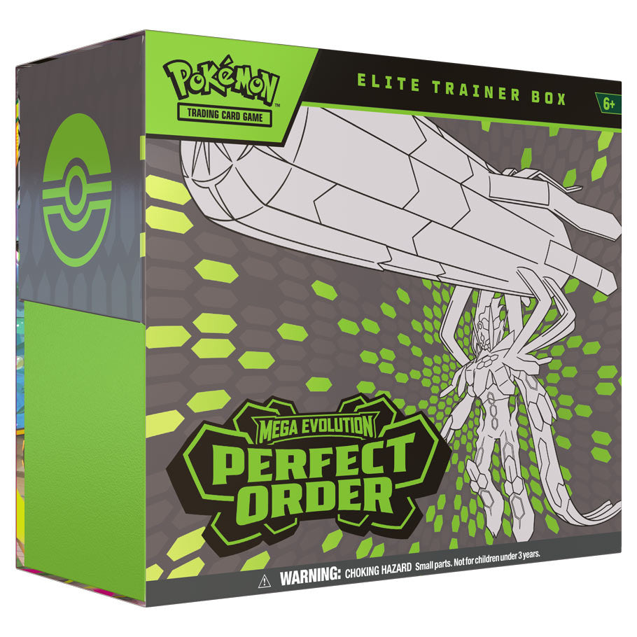 pokemon etb or booster box Pokemon Elite Trainer Box Mega Evolution Perfect Order