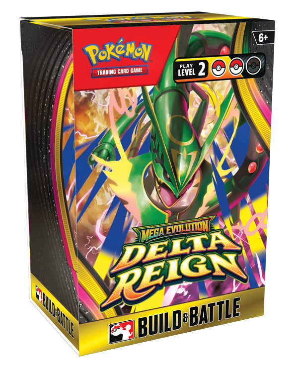 Pokémon TCG Mega Evolution Delta Reign Build & Battle Box
