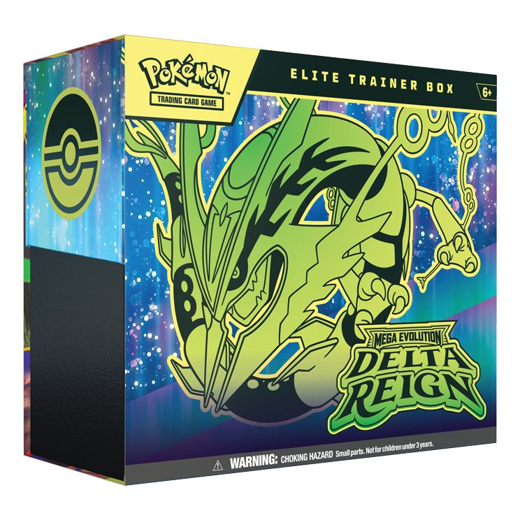 Pokémon Trading Card Game Mega Evolution Delta Reign Elite Trainer Box retail packaging