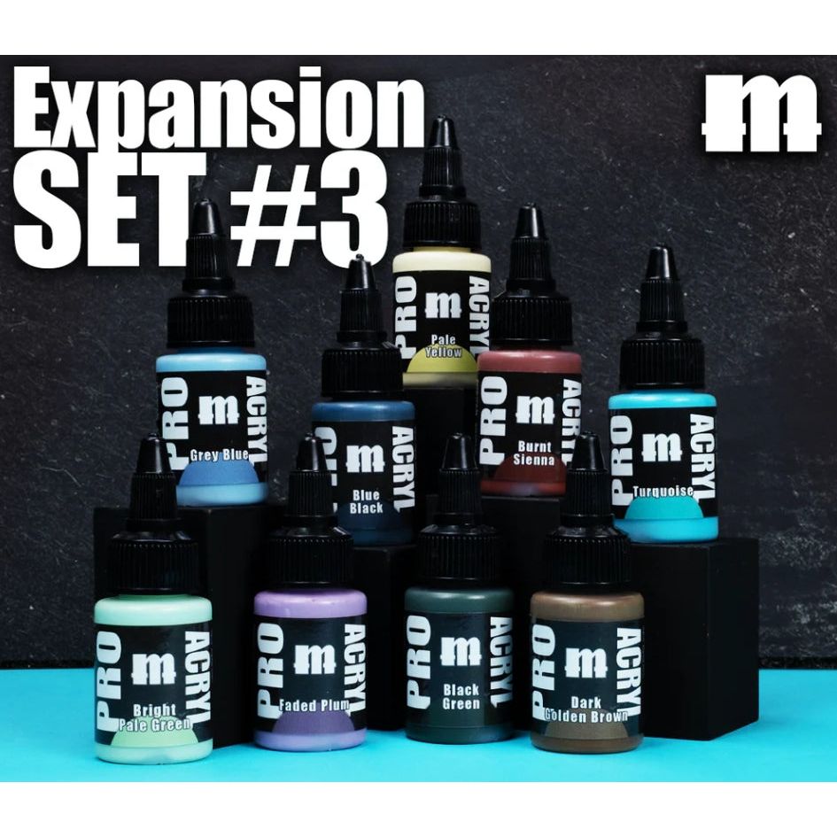 Monument Hobbies Pro Acryl Expansion Set 3 - War Games USA