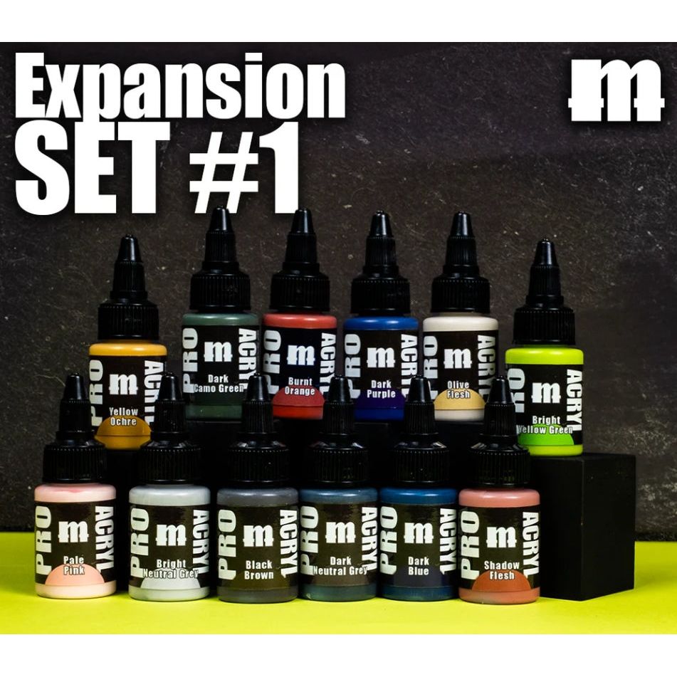 Monument Hobbies Pro Acryl Expansion Set 1 - War Games USA