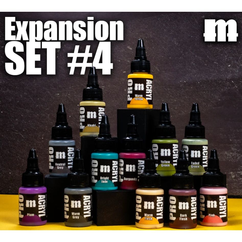 Monument Hobbies Pro Acryl Expansion Set 4 - War Games USA