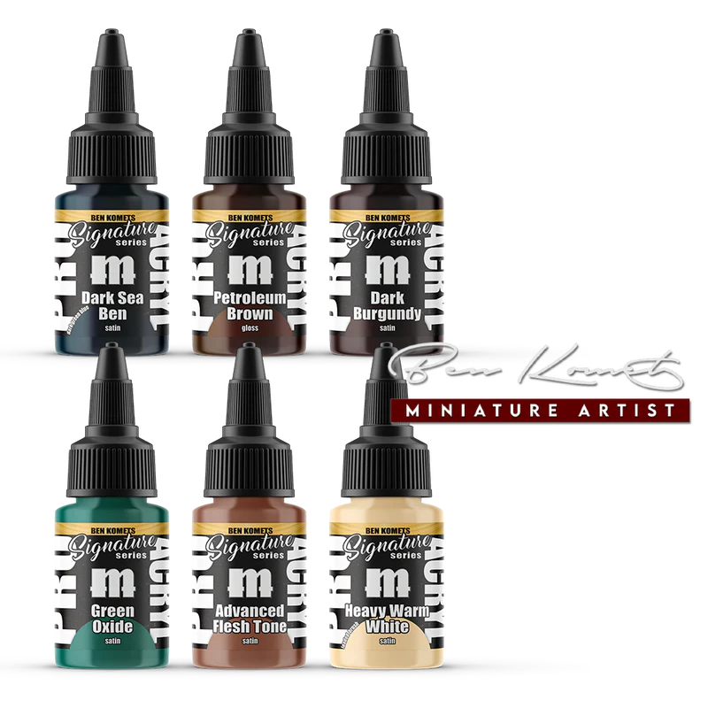 Monument Hobbies Signature Series Set 3 - Ben Komets - War Games USA