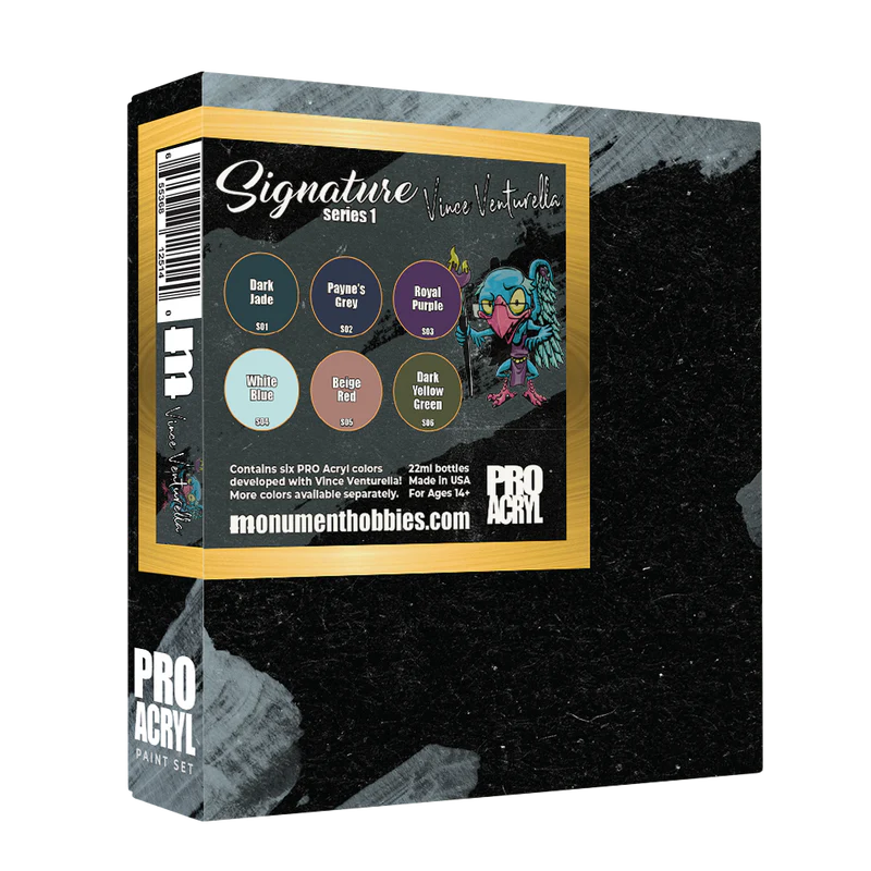 Monument Hobbies Signature Series Set 1 - Vince Venturella - War Games USA