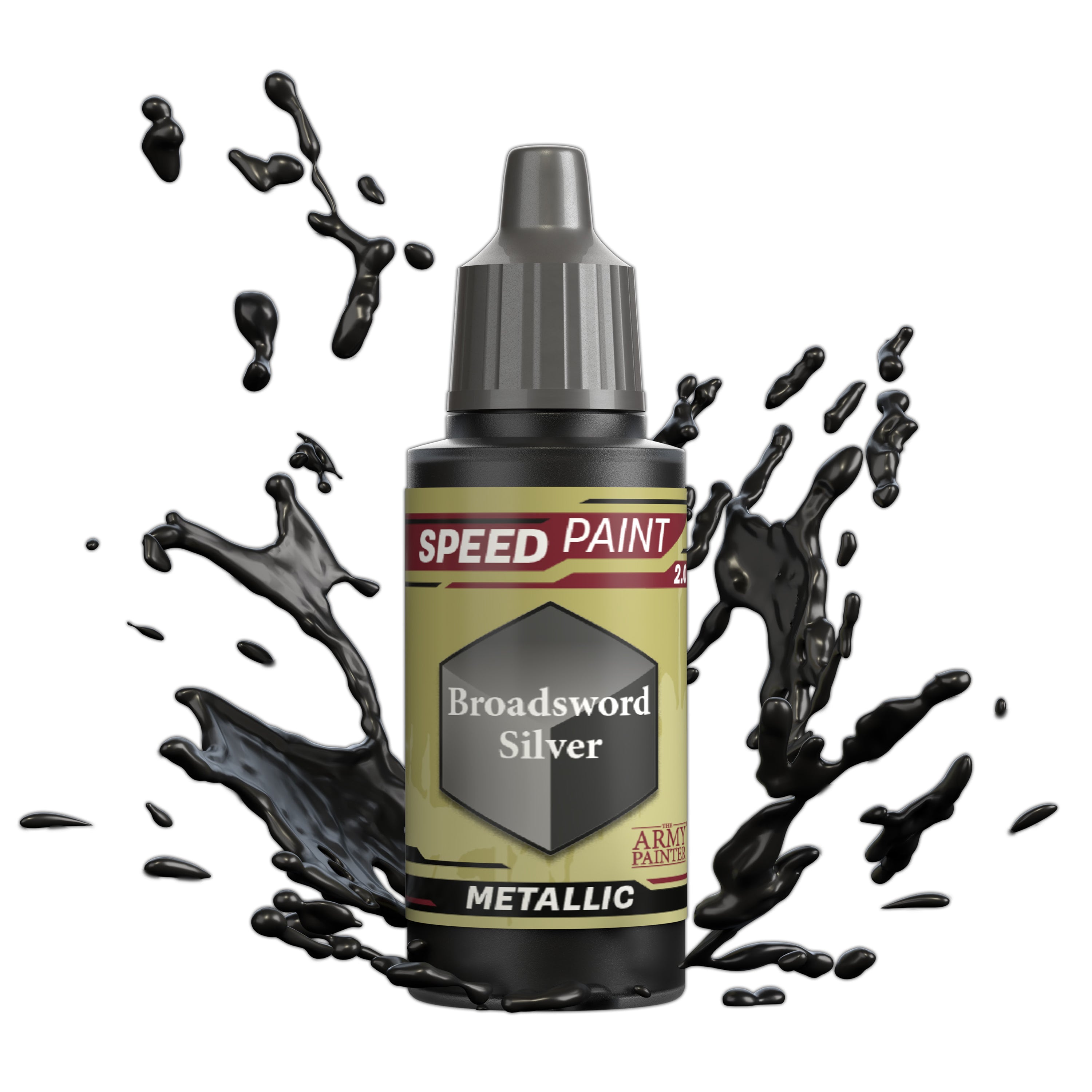 Army Painter Speedpaint 2.0 Broadsword Silver WP2030 18ml dropper bottle
