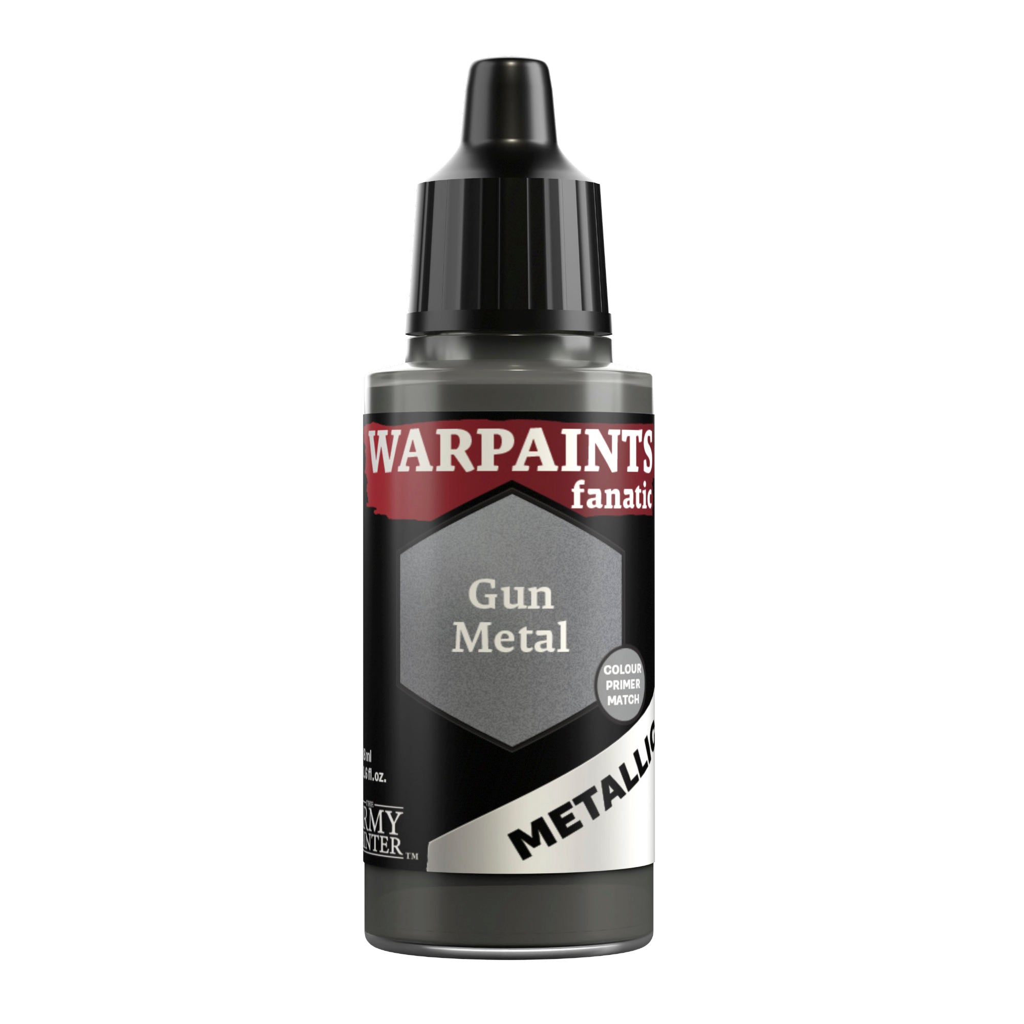 The Army Painter Warpaints Fanatic Metallic: Gun Metal (18ml)