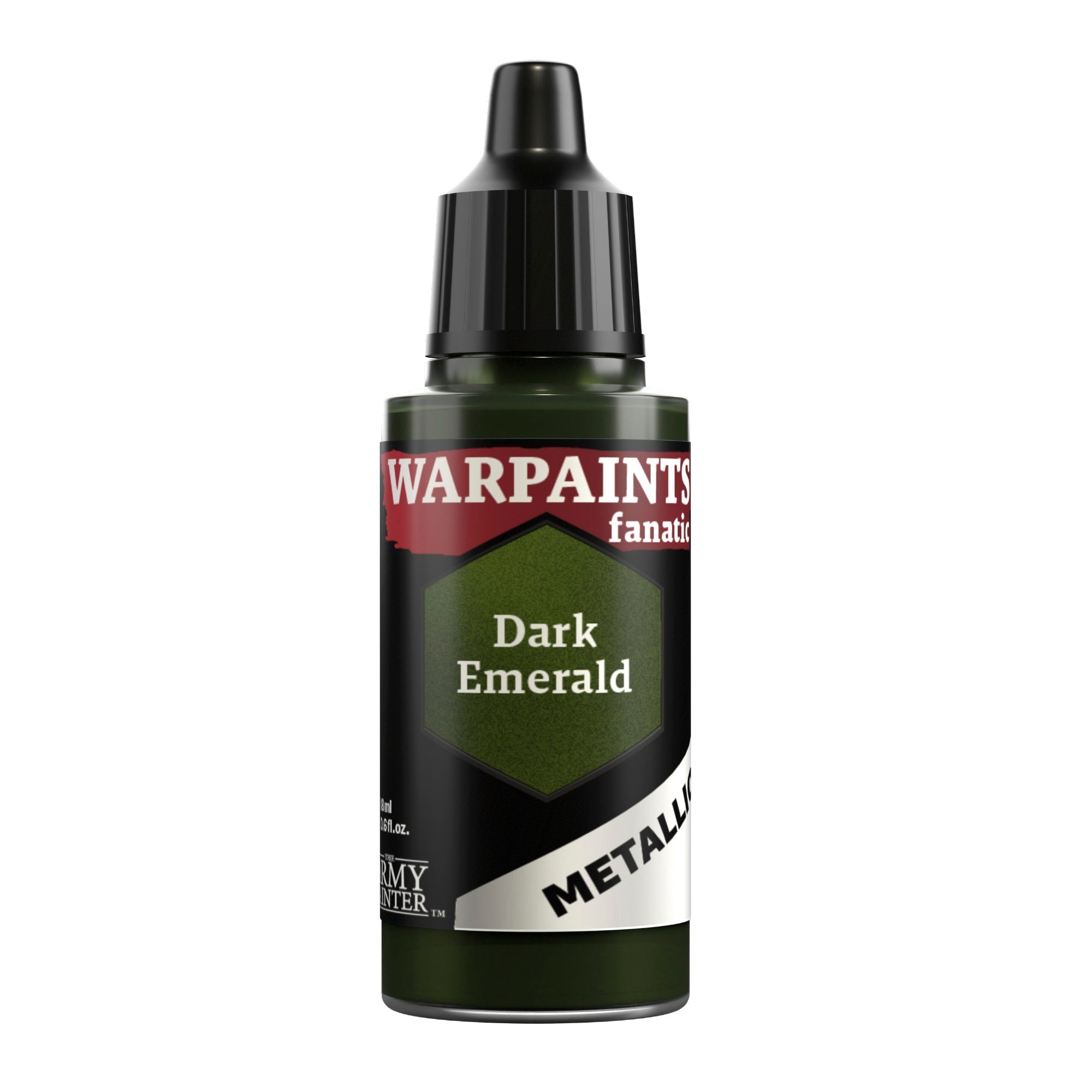 The Army Painter Warpaints Fanatic Metallic: Dark Emerald (18ml)