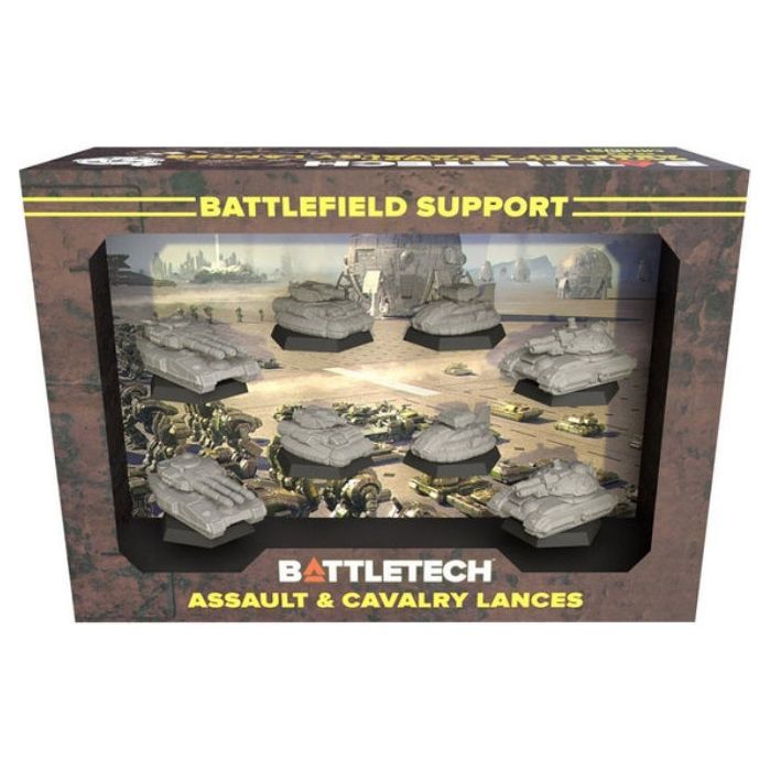 BattleTech Mercenaries Force Pack with Assault & Cavalry Lances miniatures.