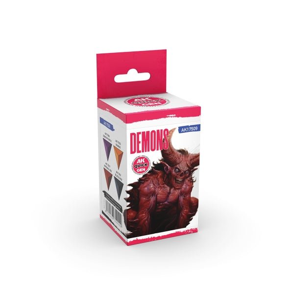AK-Interactive: Quick Gen Acrylic Contrast -Demons (Quick Gen Set) - War Games USA