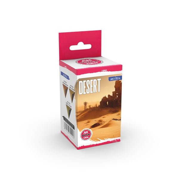 AK-Interactive: Quick Gen Acrylic Contrast -Desert (Quick Gen Set) - War Games USA