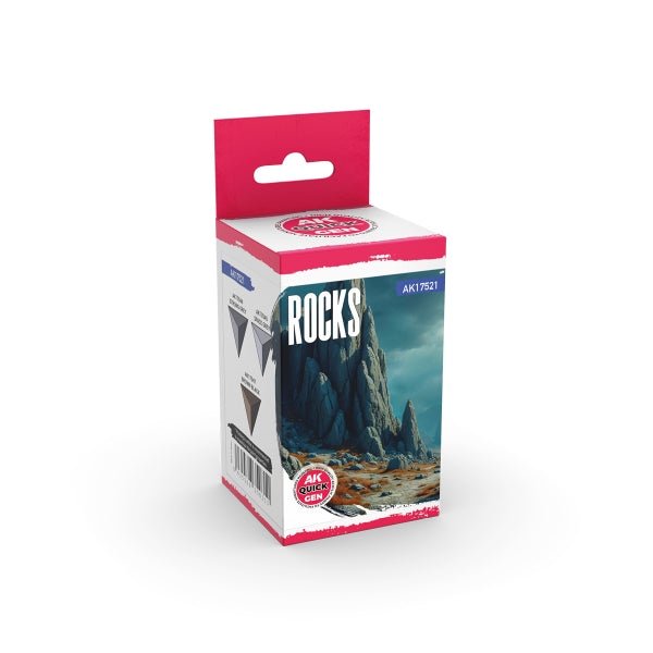 AK-Interactive: Quick Gen Acrylic Contrast -Rocks (Quick Gen Set) - War Games USA