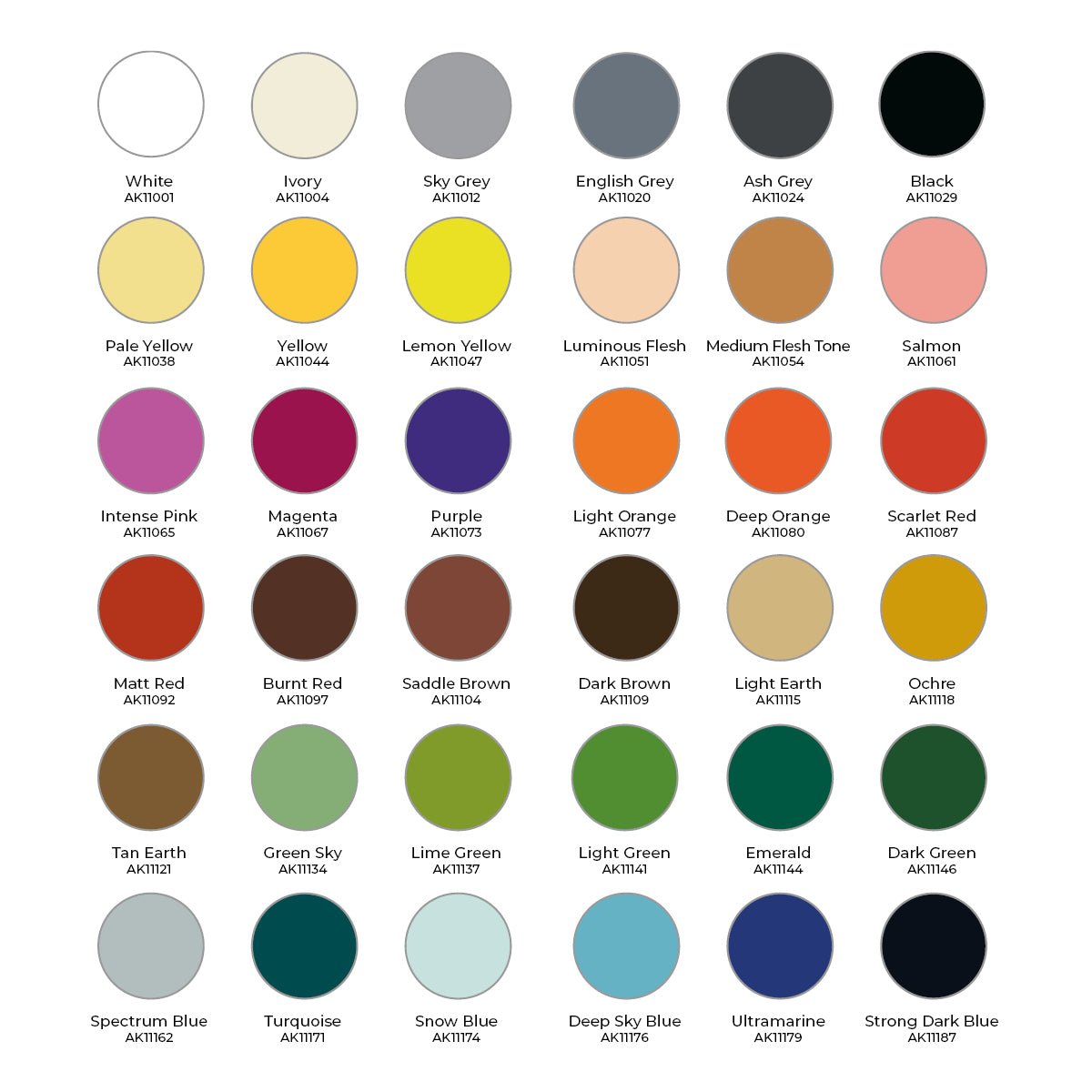 Ak Interactive: Wargame Paint It All Box 3Gen x36 - War Games USA