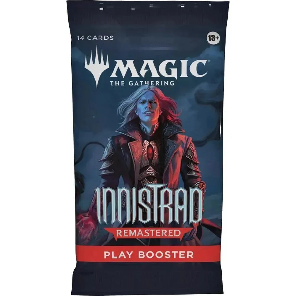 Magic The Gathering Innistrad Remastered Play Booster single pack with 14 cards.