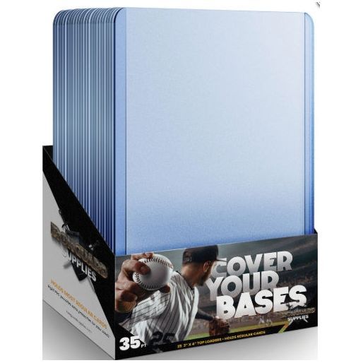 Ironguard: Toploader 35PT card holders for trading card protection, 25-pack.