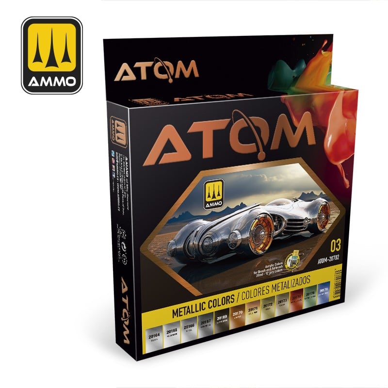 ATOM Metallic Colors Set - War Games USA