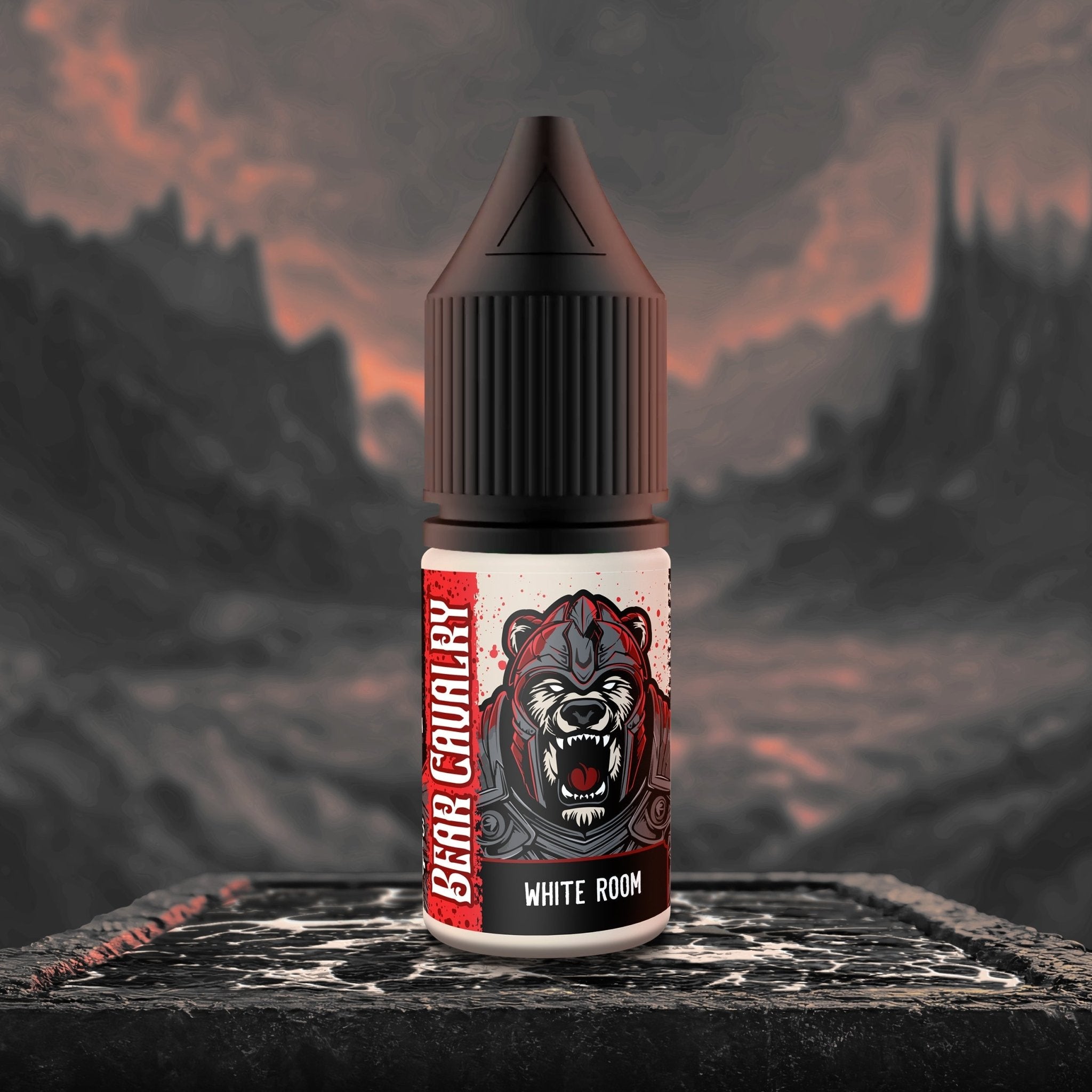 Bear Cavalry Paints - White Room 10ml high-quality hobby paint bottle.