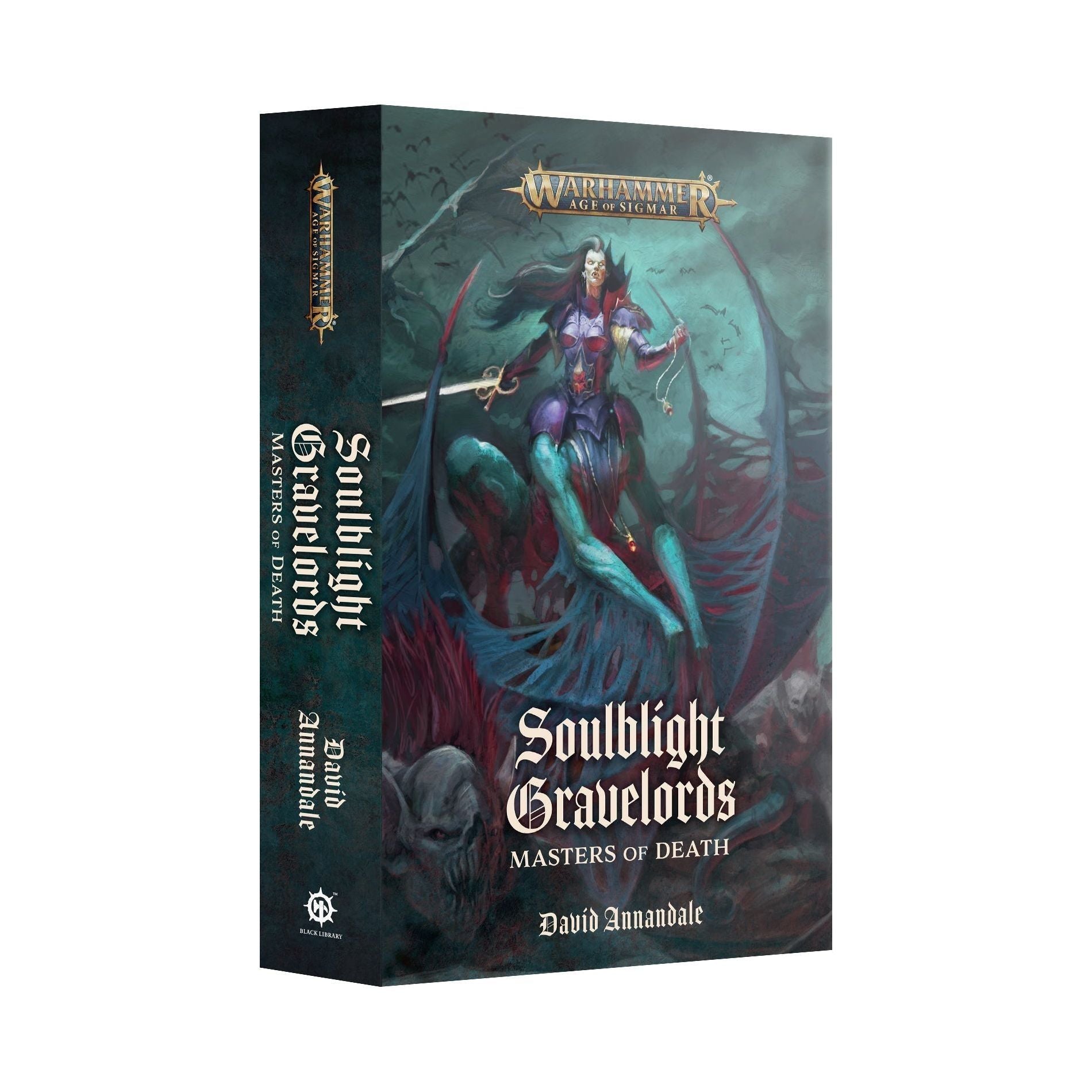 Soulblight Gravelords: Masters Of Death paperback book by David Annandale.