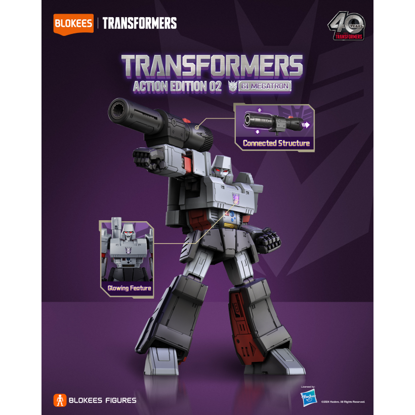 Blokees Figures | Transformers - G1 Megatron - War Games USA