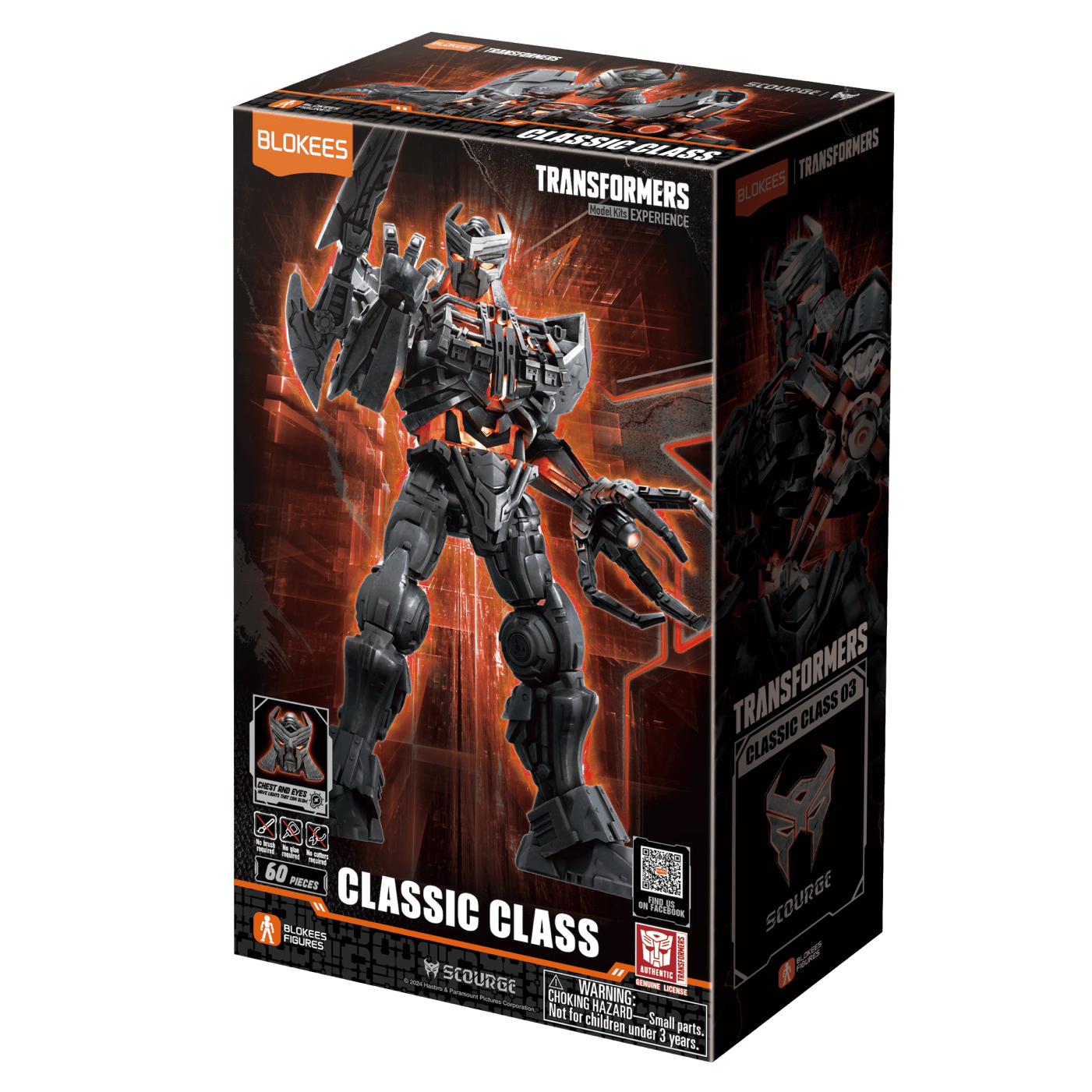 Blokees: Transformers - Classic Class 03 Scourge - War Games USA
