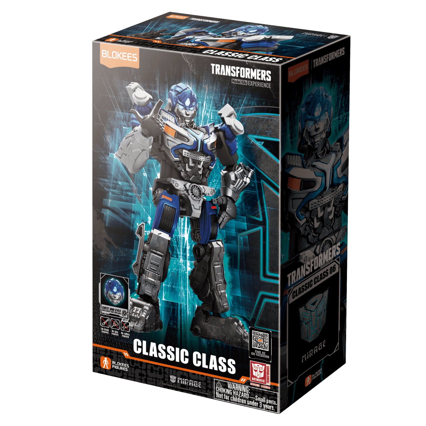 Blokees: Transformers - Classic Class 06 Mirage - War Games USA