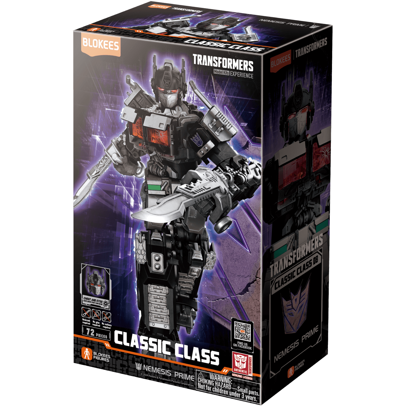 Blokees: Transformers - Classic Class 08 Nemesis Prime - War Games USA