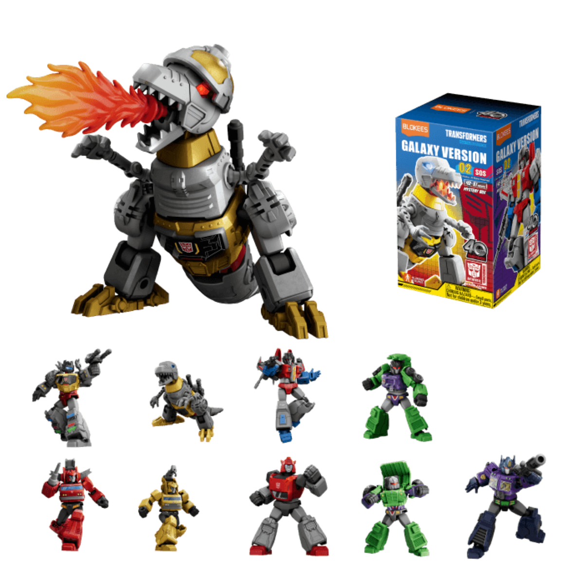 Blokees: Transformers - Galaxy Version 02 SOS Case (9) - War Games USA