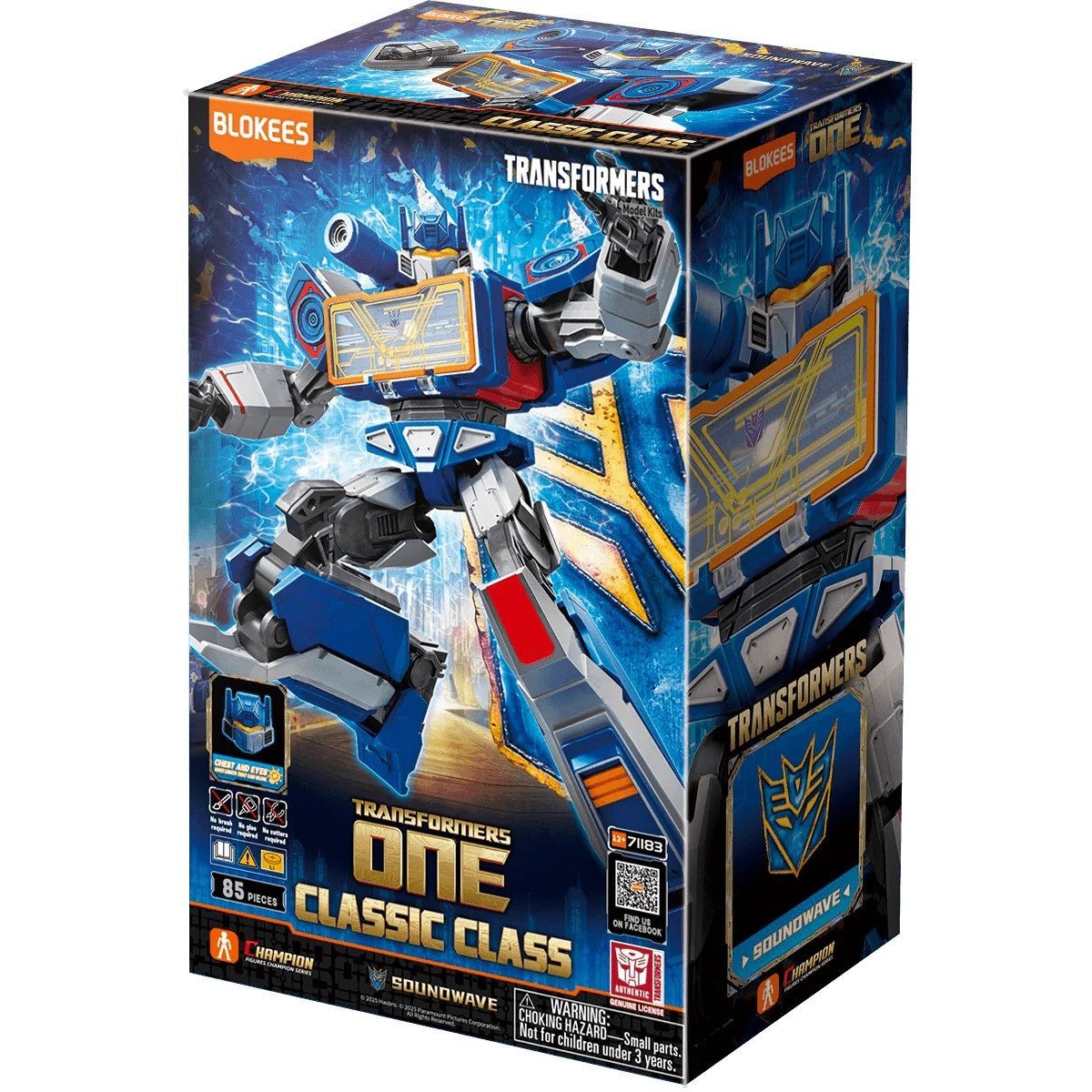 Blokees: Transformers One Soundwave - War Games USA