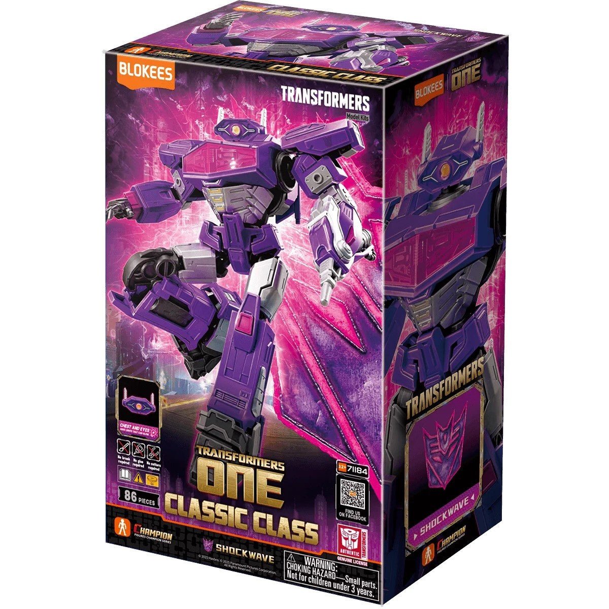 Blokees: Transformers - Shockwave - War Games USA