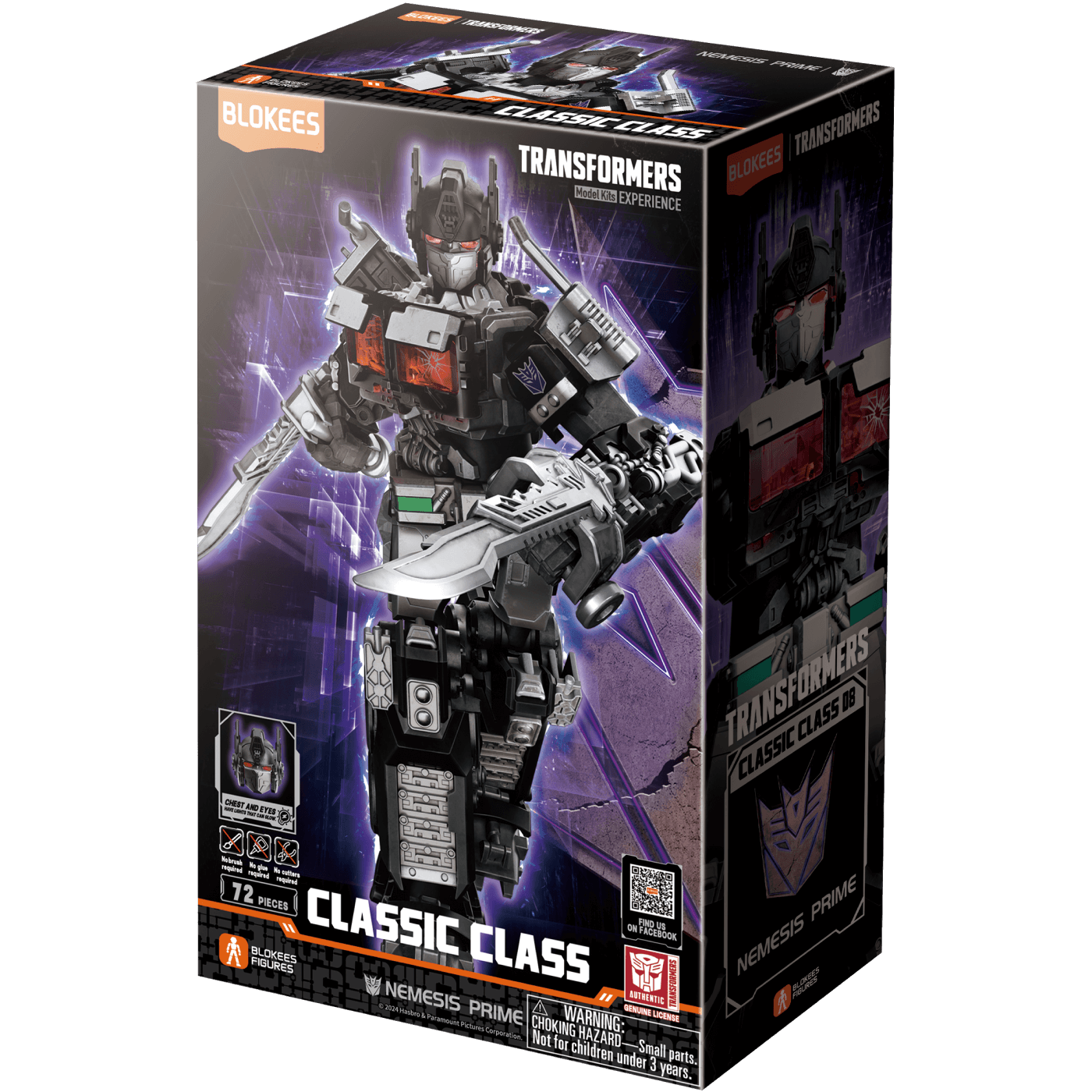 Blokees: Transformers - Classic Class 08 Nemesis Prime