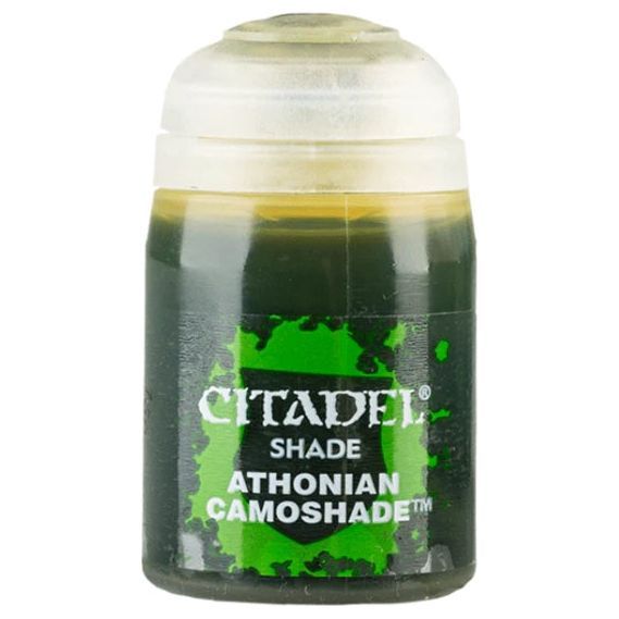 Athonian Camoshade Shade Paint with smooth matt finish in an 18ml pot.