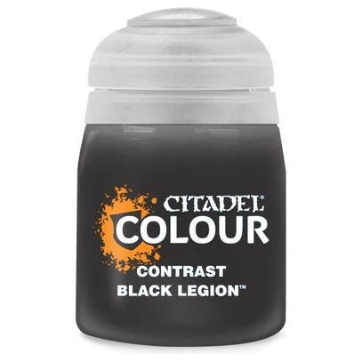 Citadel Paint Black Legion 18ml container.