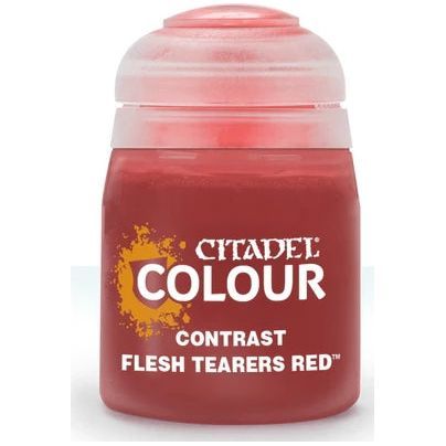 Citadel Paint Flesh Tearers Red 18ml bottle.