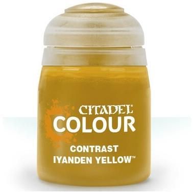 Citadel Paint Iyanden Yellow 18ml bottle.